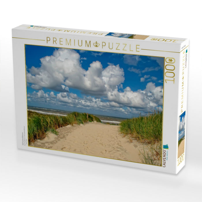 Ostfriesland Borkum - CALVENDO Foto-Puzzle'