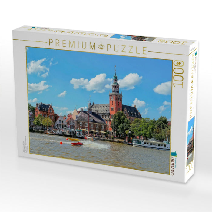 Ostfriesland Leer - CALVENDO Foto-Puzzle'