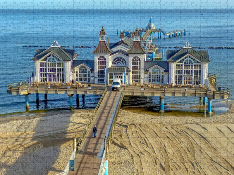 Mecklenburg-Vorpommern Sellin - CALVENDO Foto-Puzzle'
