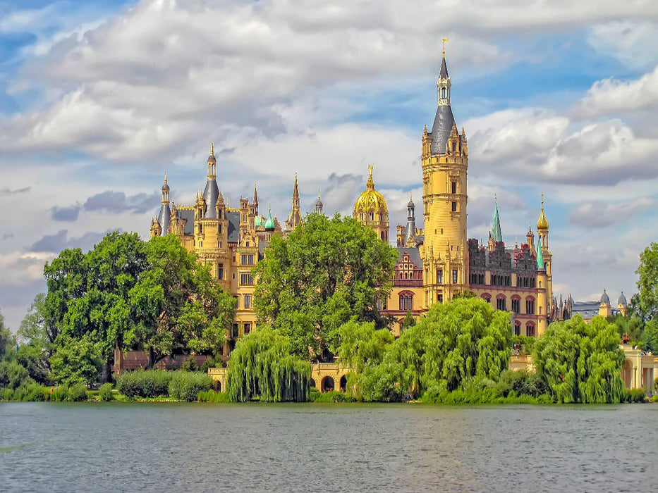 Mecklenburg-Vorpommern Schwerin Schloss - CALVENDO Foto-Puzzle'