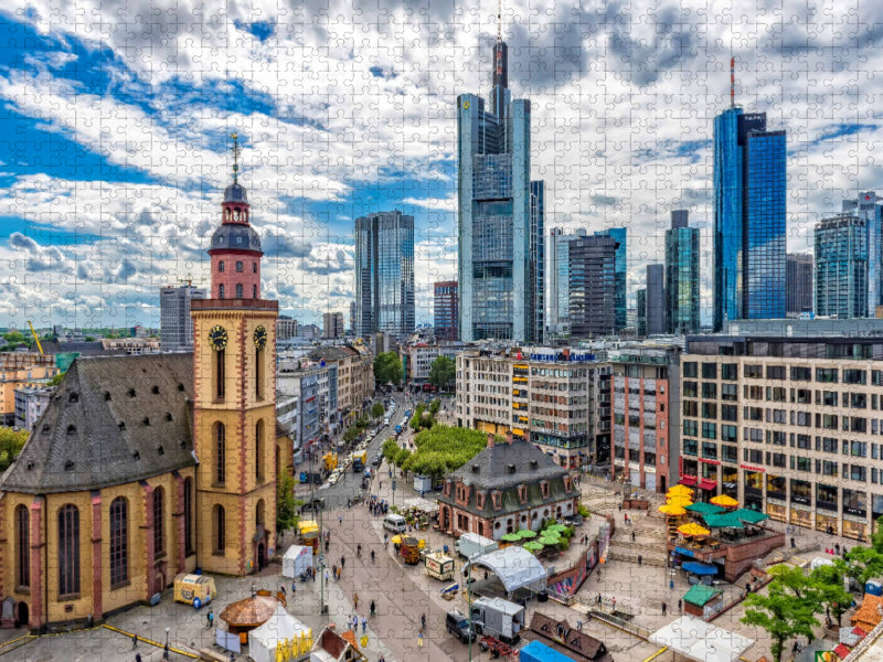 Frankfurt Hauptwache und Katharinenkirche - CALVENDO Foto-Puzzle'