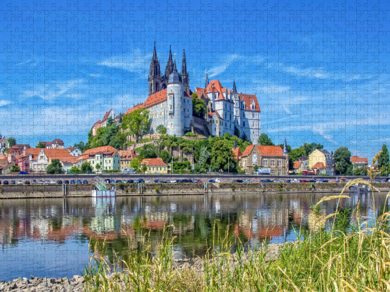 Sachsen, Albrechtsburg Meißen - CALVENDO Foto-Puzzle'