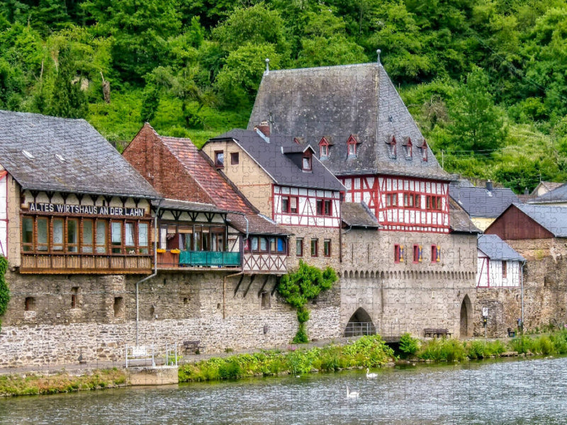 Dausenau an der Lahn - CALVENDO Foto-Puzzle'