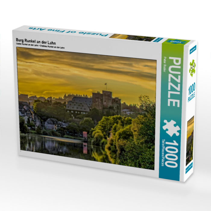 Burg Runkel an der Lahn 1000 Teile Puzzle quer - CALVENDO Foto-Puzzle'