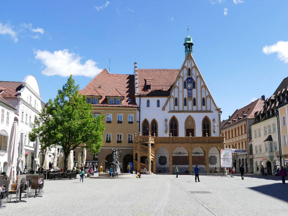 Das Rathaus in Amberg - CALVENDO Foto-Puzzle'
