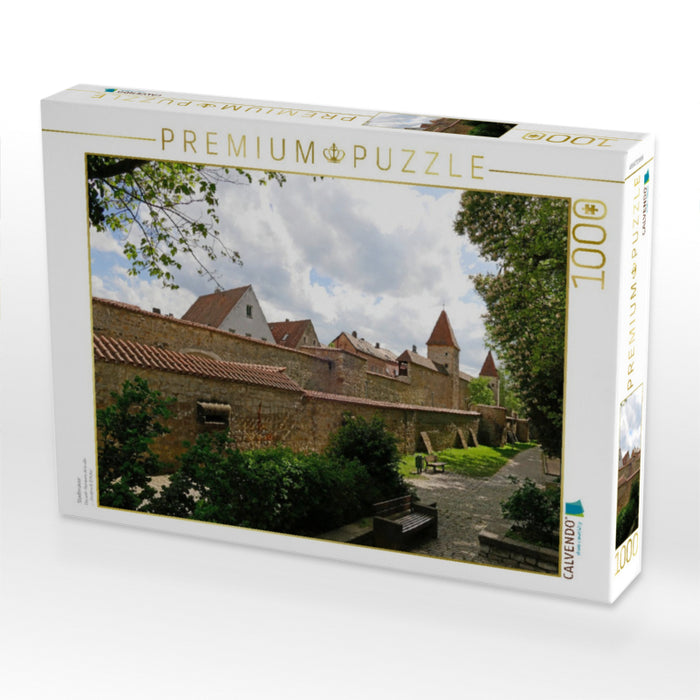 Stadtmauer - CALVENDO Foto-Puzzle'