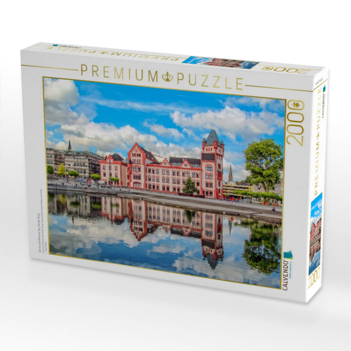 Dortmund Phoenix See Hörder Burg - CALVENDO Foto-Puzzle'