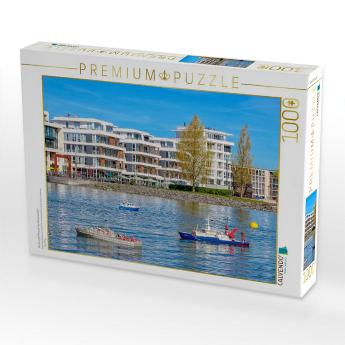 Dortmund Phoenix See Bootsverkehr - CALVENDO Foto-Puzzle'