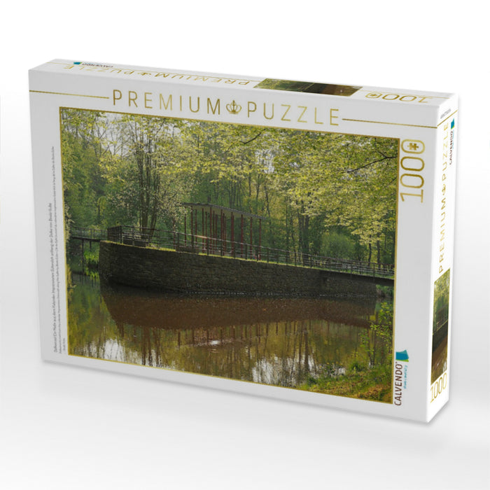 Dalkeinsel Ein Motiv aus dem Kalender Impressionen Gütersloh entlang der Dalke von Beate Gube - CALVENDO Foto-Puzzle'