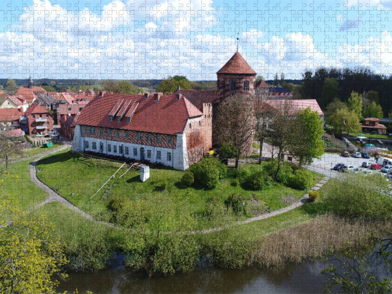 Alte Burg Neustadt-Glewe - CALVENDO Foto-Puzzle'