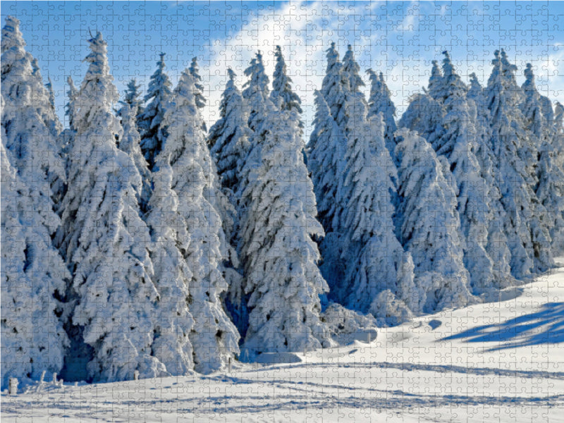Ein Motiv aus dem Kalender Winter. Zauberhafte Schneelandschaften 1000 Teile Puzzle quer - CALVENDO Foto-Puzzle'