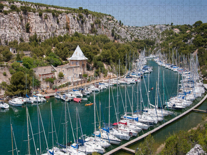 Calanque de Port Pin - CALVENDO Foto-Puzzle'