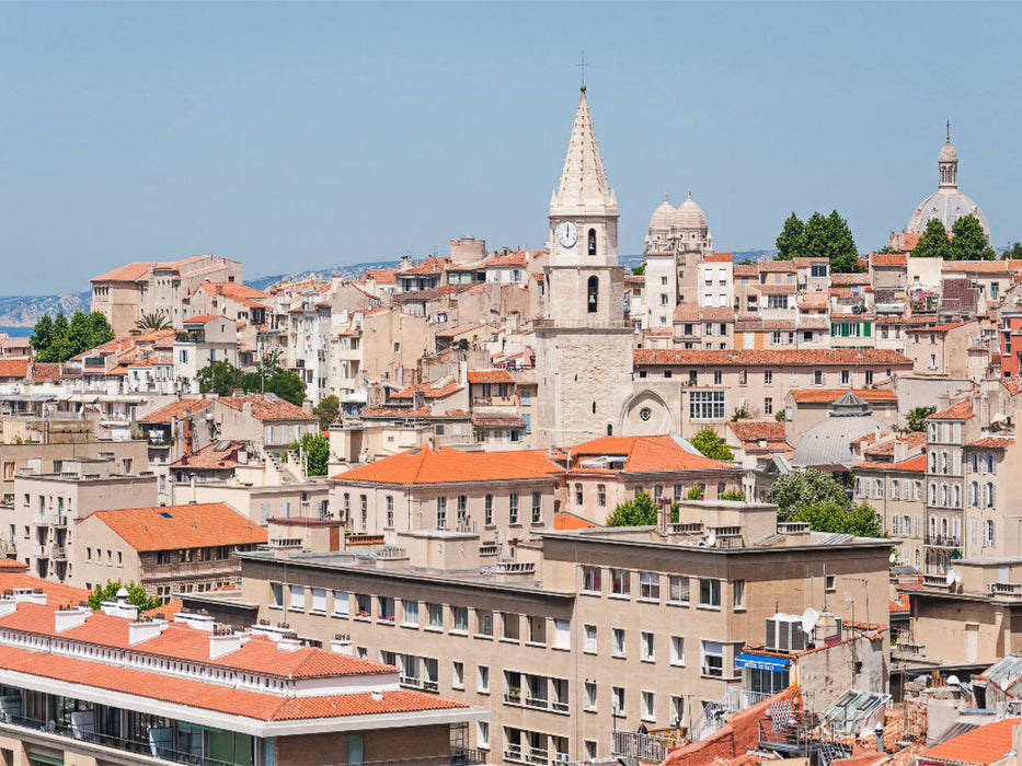 Blick auf den Stadtteil Le Panier - CALVENDO Foto-Puzzle'