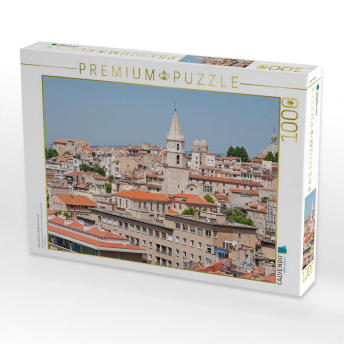 Blick auf den Stadtteil Le Panier - CALVENDO Foto-Puzzle'