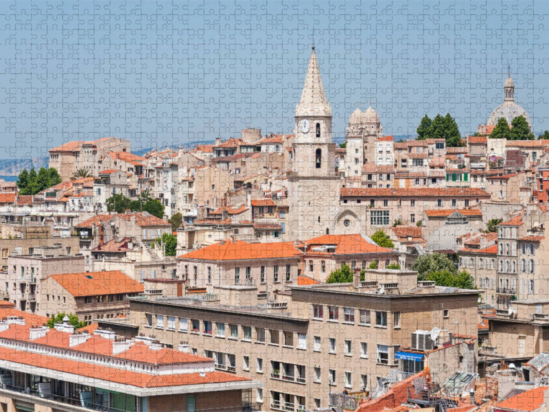 Blick auf den Stadtteil Le Panier - CALVENDO Foto-Puzzle'