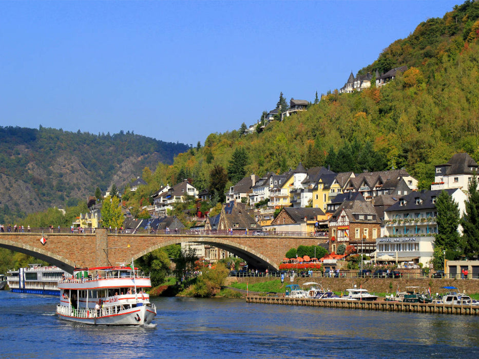 Moselimpressionen in Cochem - CALVENDO Foto-Puzzle'