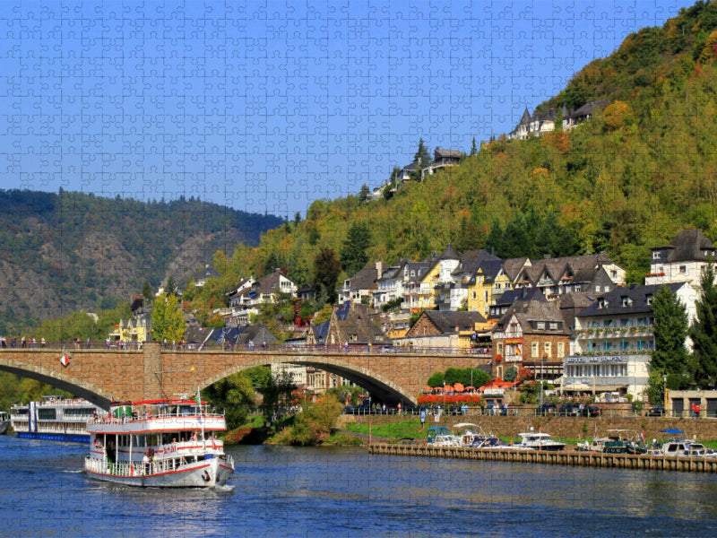 Moselimpressionen in Cochem - CALVENDO Foto-Puzzle'