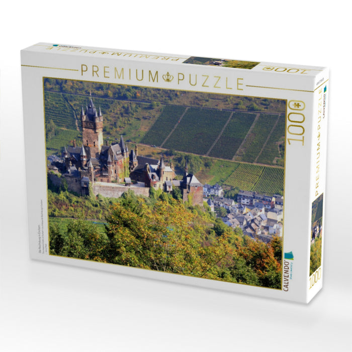 Die Reichsburg in Cochem - CALVENDO Foto-Puzzle'