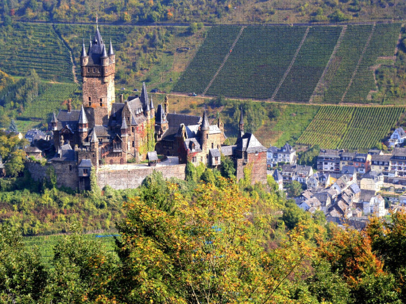 Die Reichsburg in Cochem - CALVENDO Foto-Puzzle'