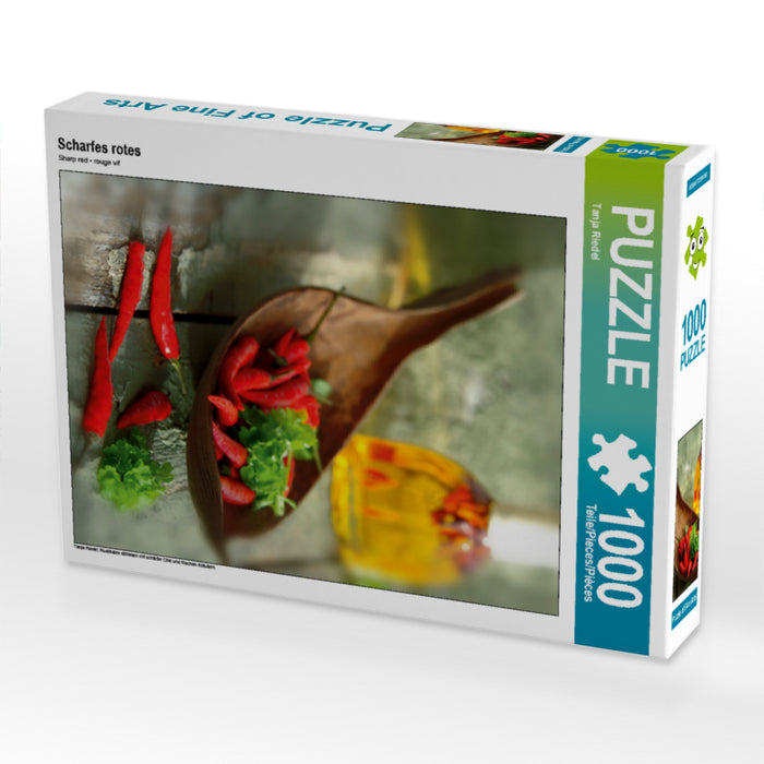 Sharp red - CALVENDO photo puzzle 