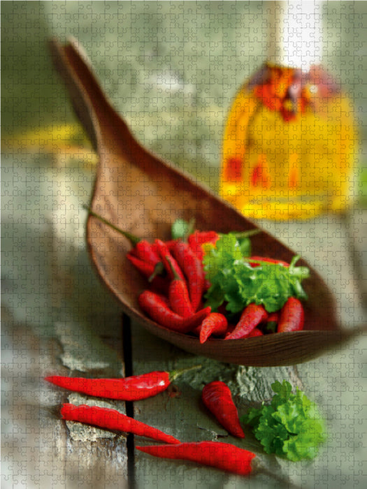 Sharp red - CALVENDO photo puzzle 