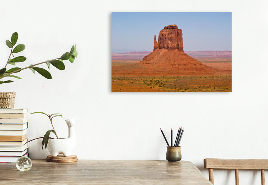 Toile textile premium Toile textile premium 120 cm x 80 cm paysage Un motif du calendrier de Monument Valley 