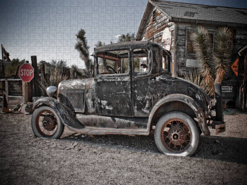 Ein Motiv aus dem Kalender US - Oldies und Schrottautos - CALVENDO Foto-Puzzle'