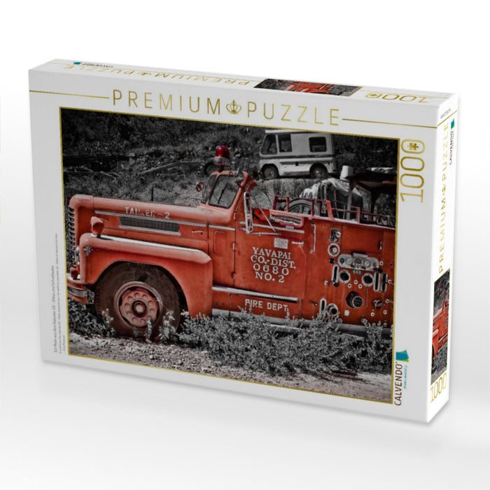 Ein Motiv aus dem Kalender US - Oldies und Schrottautos - CALVENDO Foto-Puzzle'