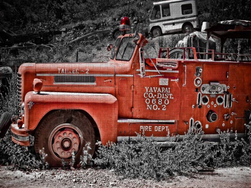 Ein Motiv aus dem Kalender US - Oldies und Schrottautos - CALVENDO Foto-Puzzle'