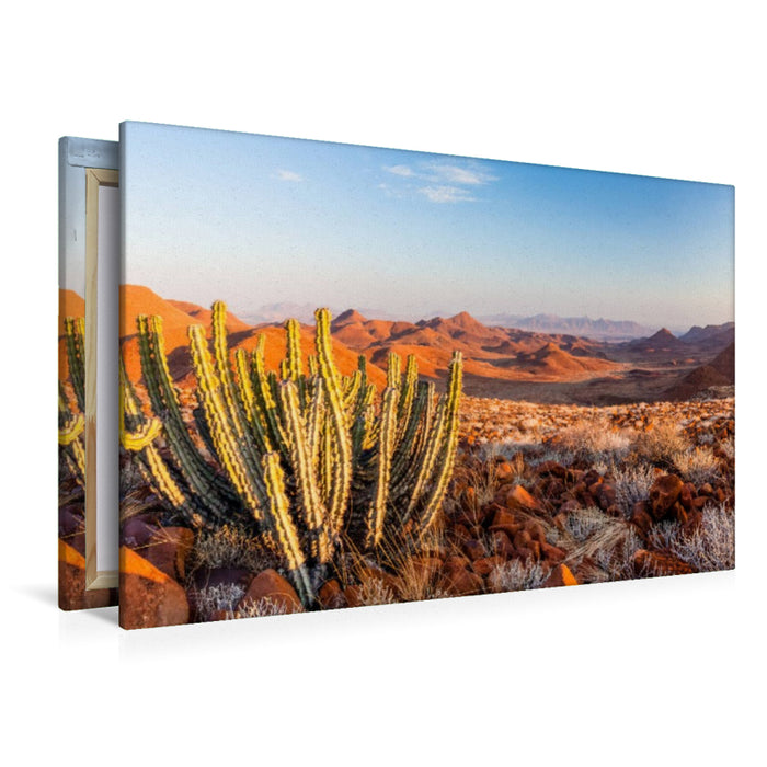 Premium Textil-Leinwand Krone Canyon, Damaraland