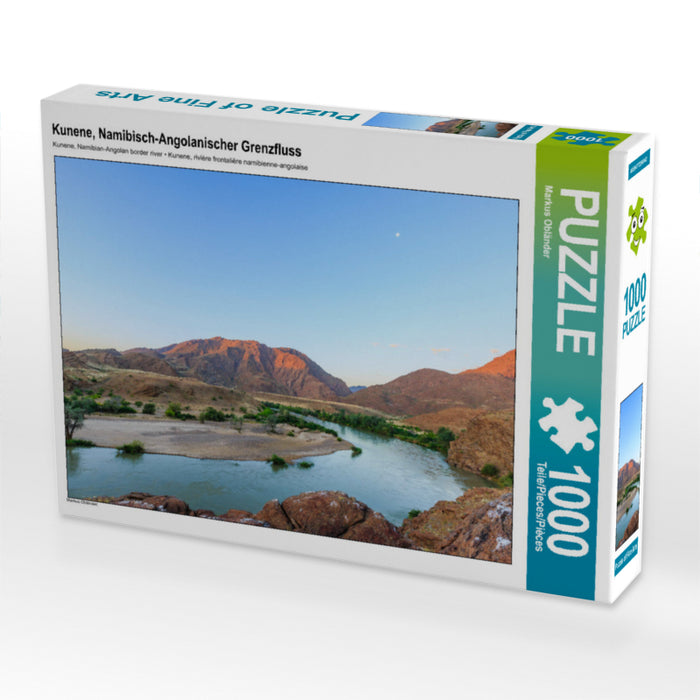 Kunene, Namibisch-Angolanischer Grenzfluss 1000 Teile Puzzle quer - CALVENDO Foto-Puzzle'