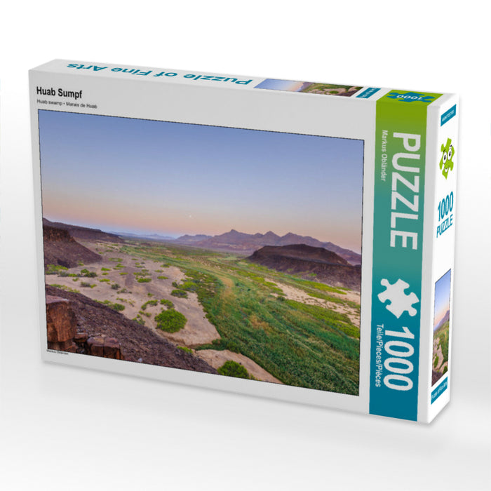 Huab Sumpf 1000 Teile Puzzle quer - CALVENDO Foto-Puzzle'