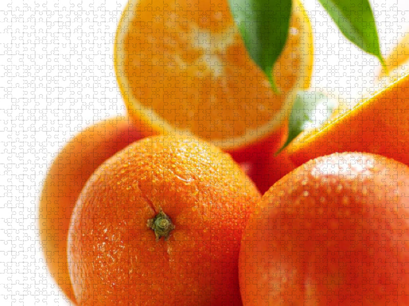 Frische Orangen - CALVENDO Foto-Puzzle'