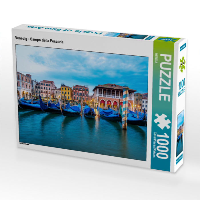 Venice - Campo della Pescaria - CALVENDO photo puzzle 