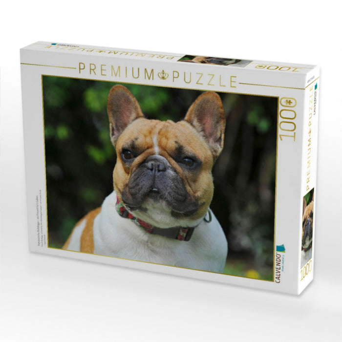 Französische Bulldogge - ein Freund für´s Leben - CALVENDO Foto-Puzzle'