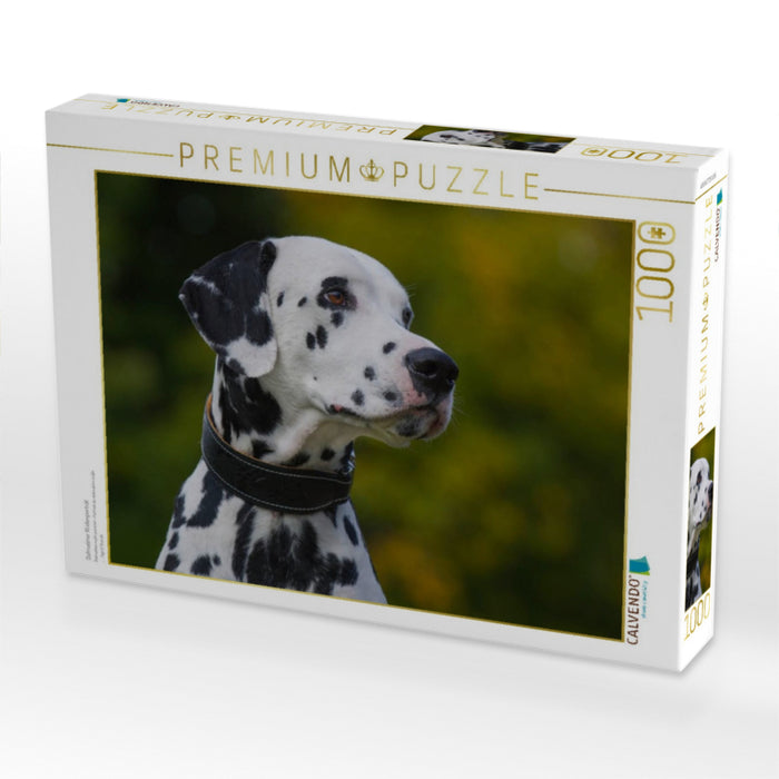 Dalmatiner Rüdenporträt - CALVENDO Foto-Puzzle'
