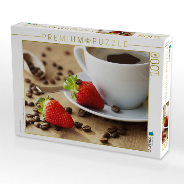 Feiner Kaffee Genuss - CALVENDO Foto-Puzzle'