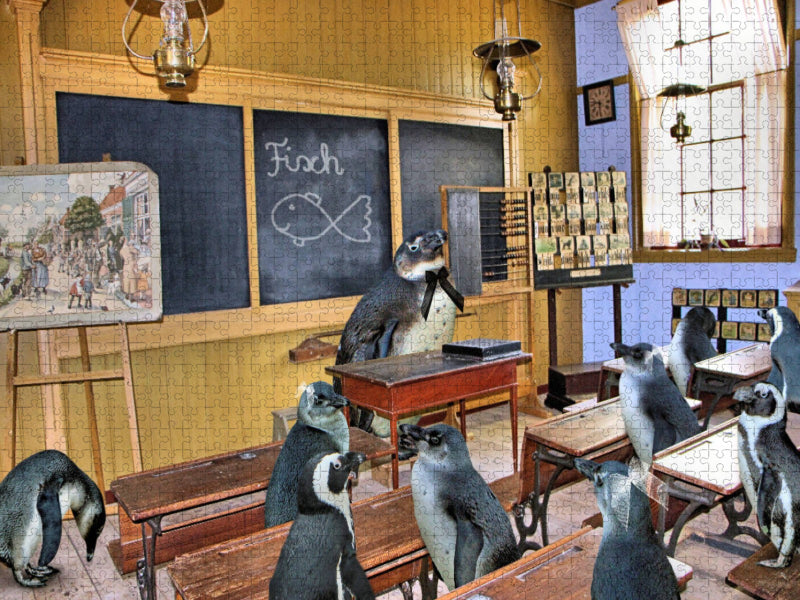 In der Schule - CALVENDO Foto-Puzzle'