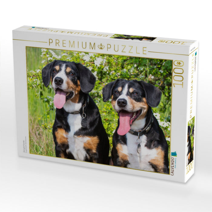 Zwei gute Freunde - CALVENDO Foto-Puzzle'