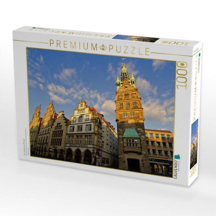 Das Stadthaus in Münster - CALVENDO Foto-Puzzle'