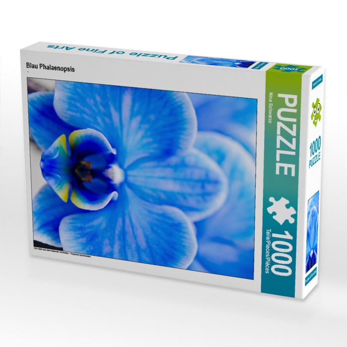 Phalaenopsis bleu - Puzzle photo CALVENDO 