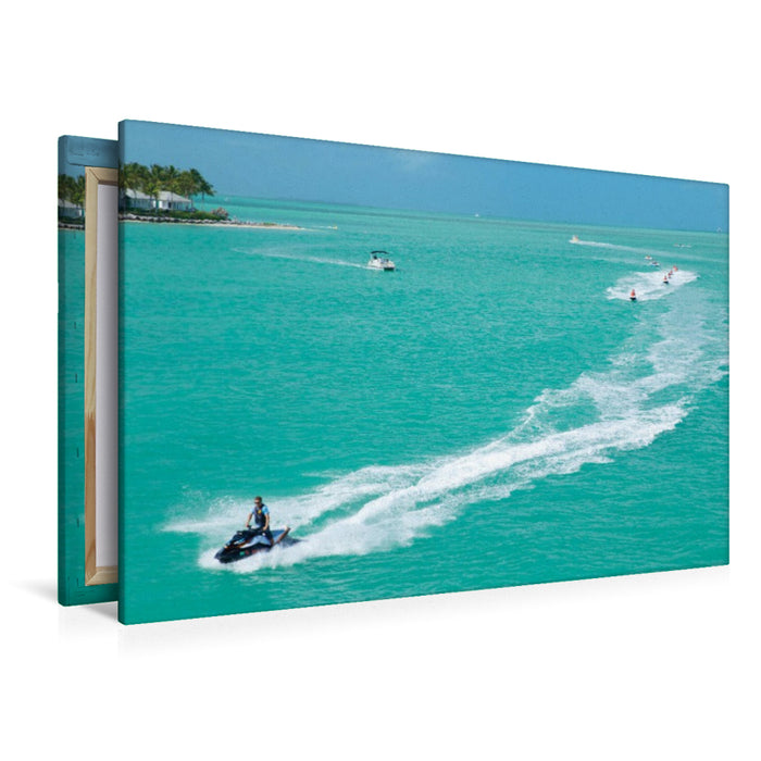 Premium Textil-Leinwand Key West