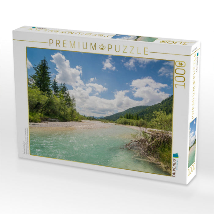 Sommer im Isartal - CALVENDO Foto-Puzzle'