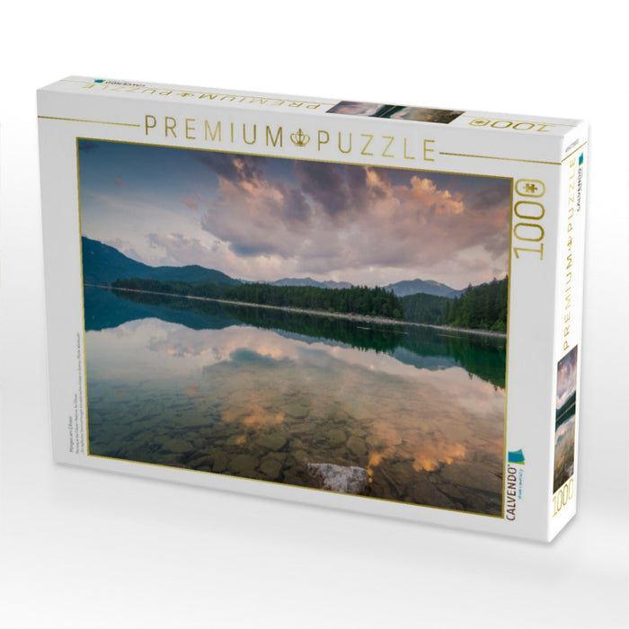 Morgen am Eibsee - CALVENDO Foto-Puzzle'