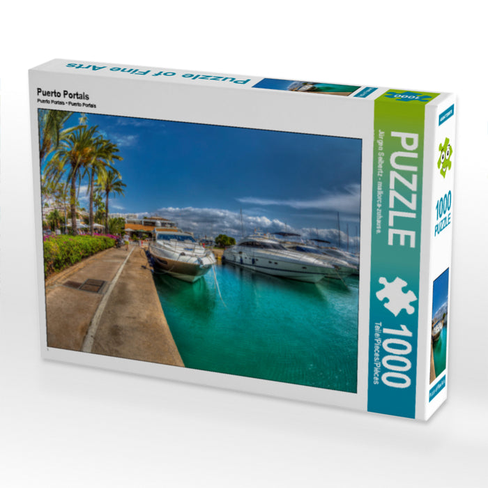 Puerto Portals 1000 Teile Puzzle quer - CALVENDO Foto-Puzzle'