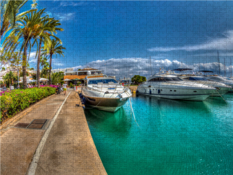 Puerto Portals 1000 Teile Puzzle quer - CALVENDO Foto-Puzzle'