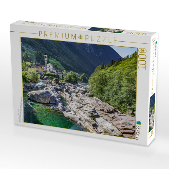 Das Verzascatal - Tessin - CALVENDO Foto-Puzzle'