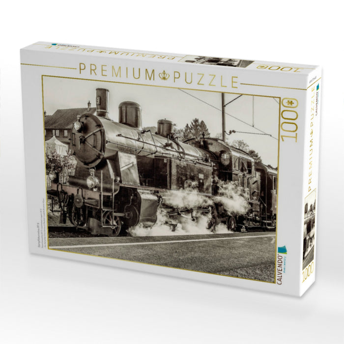 Dampflokomotive BT 9 - CALVENDO Foto-Puzzle'