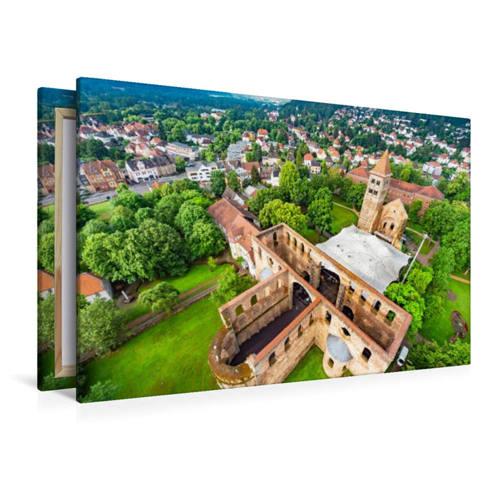 Premium Textil-Leinwand Stiftsruine