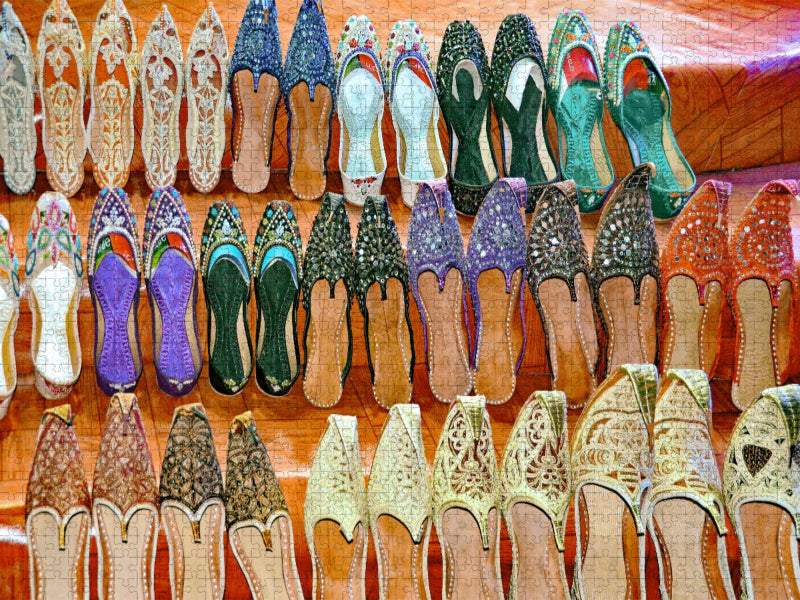 Arabische Schuhe - CALVENDO Foto-Puzzle'